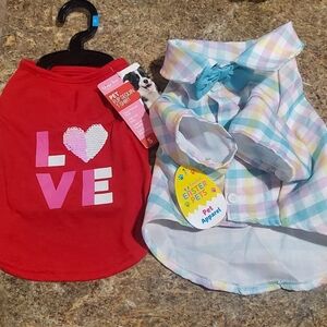 Pet Clothing. Snall. 2 Piece. Nwt. Tshirt . Easter. Costume. Unisex